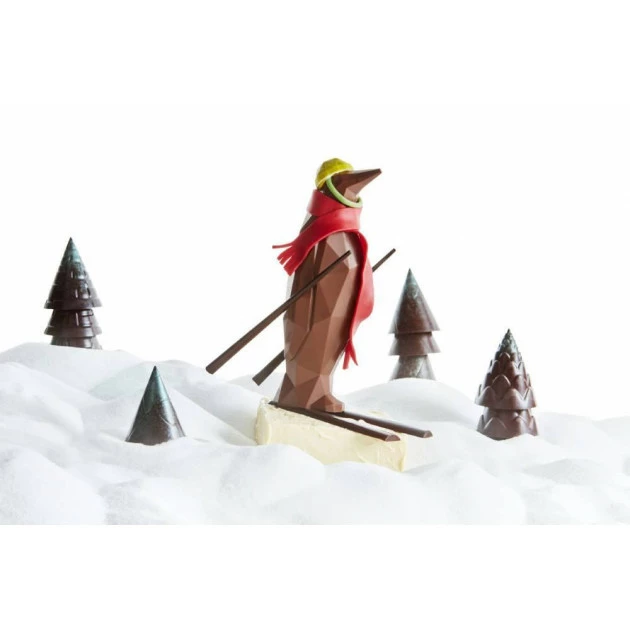 Moule Chocolat Pingouin Origami 18 cm (x2) Barry Moule Chocolat Pingouin Origami 18 cm (x2) Barry -Pavoni Shop moule chocolat pingouin origami 18 cm x2 barry