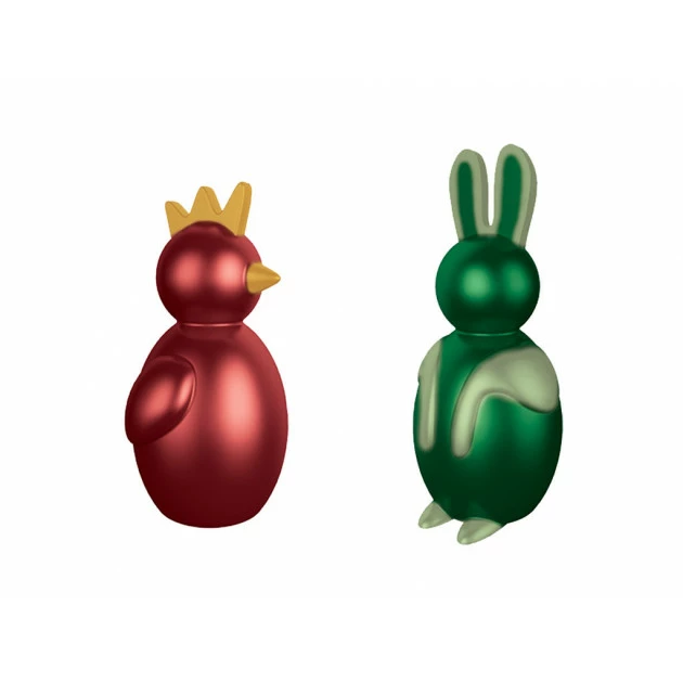 Moule Chocolat Poussin et Lapin de Pâques (x4) 3 Moule Chocolat Poussin et Lapin de Pâques (x4)