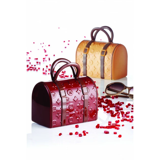 Moule Chocolat Sac à Main Bauletto 15,5 x 9 cm x H 16 cm (x2) Pavoni 3 Moule Chocolat Sac à Main Bauletto 15,5 x 9 cm x H 16 cm (x2) Pavoni