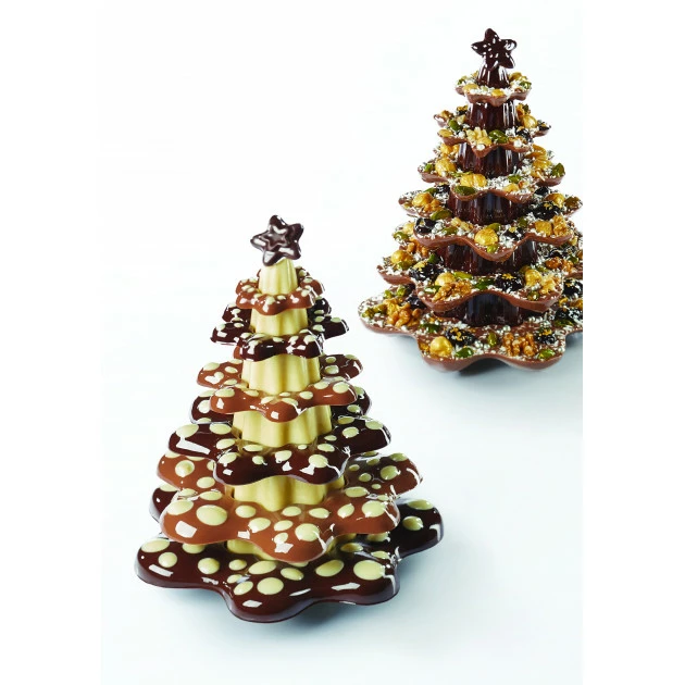 Moule Chocolat Sapin de Noël Ring Ø 16 x H 20 cm (x1) Pavoni 3 Moule Chocolat Sapin de Noël Ring Ø 16 x H 20 cm (x1) Pavoni