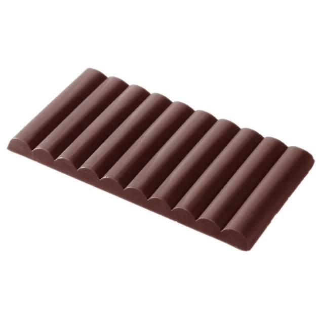 Moule Chocolat Tablette 10 barres (x1) Chocolate World 3 Moule Chocolat Tablette 10 barres (x1) Chocolate World