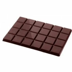 Moule Chocolat Tablette 24 Carrés (x2) Chocolate World