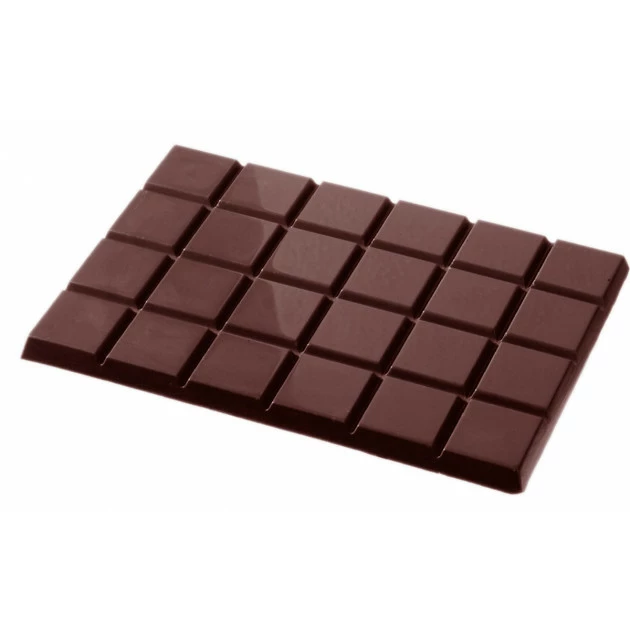 Moule Chocolat Tablette 24 Carrés (x2) Chocolate World 3 Moule Chocolat Tablette 24 Carrés (x2) Chocolate World