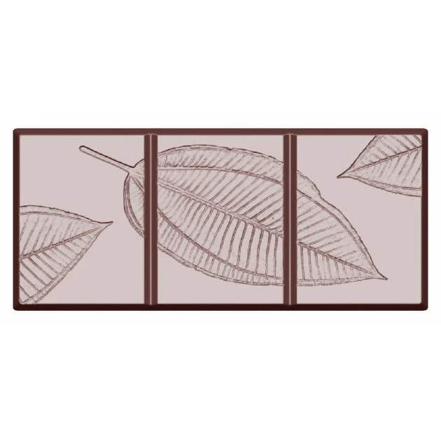 Moule Chocolat Tablette Feuille (x4) Chocolate World Moule Chocolat Tablette Feuille (x4) Chocolate World -Pavoni Shop moule chocolat tablette feuille x4 chocolate world