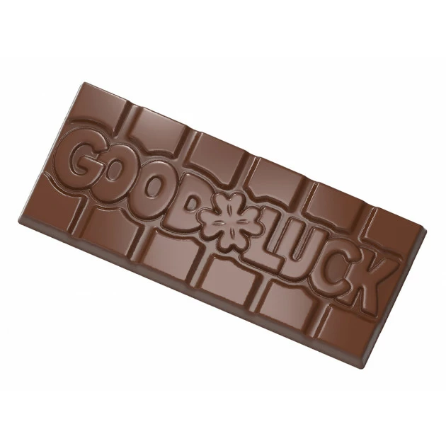 Moule Chocolat Tablette Good Luck (x4) Chocolate World 5 Moule Chocolat Tablette Good Luck (x4) Chocolate World – Image 3