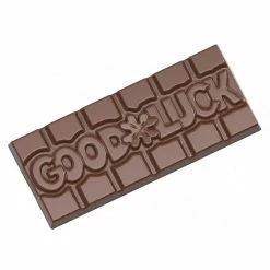 Moule Chocolat Tablette Good Luck (x4) Chocolate World