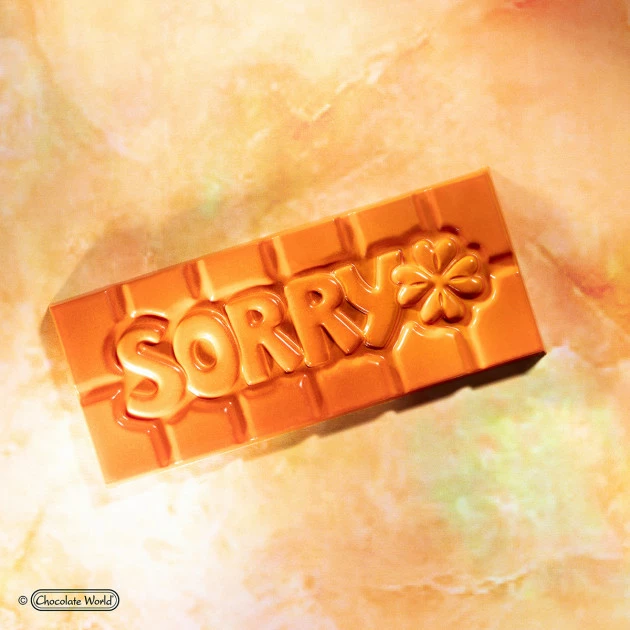 Moule Chocolat Tablette Sorry (x4) Chocolate World 4 Moule Chocolat Tablette Sorry (x4) Chocolate World – Image 2