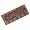 Moule Chocolat Tablette Sorry (x4) Chocolate World 2 Moule Chocolat Tablette Sorry (x4) Chocolate World -Pavoni Shop moule chocolat tablette sorry x4 chocolate world