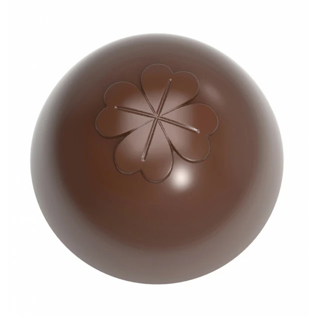 Moule Chocolat Truffe Américaine Trèfle 26,5 mm (x24) Chocolate World 4 Moule Chocolat Truffe Américaine Trèfle 26,5 mm (x24) Chocolate World – Image 2