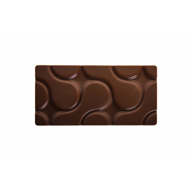 Moule Tablette Chocolat Flow 15,4 x 7,7 x H 0,8 cm (x3) Pavoni 3 Moule Tablette Chocolat Flow 15,4 x 7,7 x H 0,8 cm (x3) Pavoni