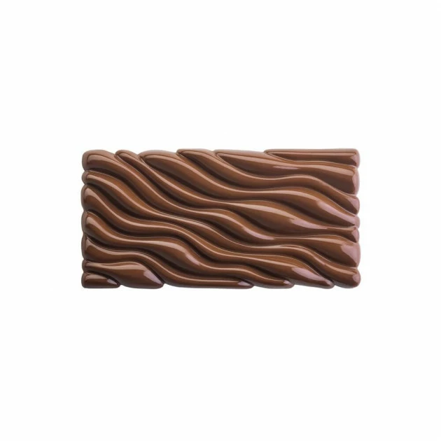 Moule Tablette Chocolat Fluid Vallée 15,4 x 7,7 x H 1,1 cm (x3) Pavoni 3 Moule Tablette Chocolat Fluid Vallée 15,4 x 7,7 x H 1,1 cm (x3) Pavoni