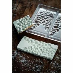 Moule Tablette Chocolat Fragment 15,5 x 7,7 cm x H 1 cm (x3) Pavoni