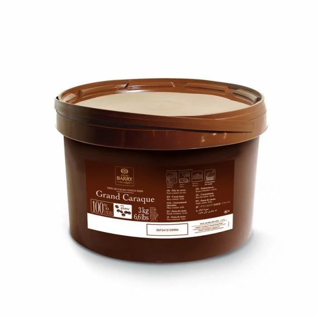 Pâte de Cacao Grand Caraque Pistoles 3 kg Barry 3 Pâte de Cacao Grand Caraque Pistoles 3 kg Barry